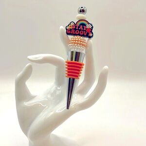 WINE BOTTLE STOPPER - Stay Groovy